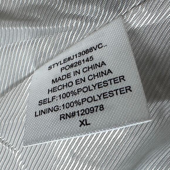 VICI Heather Gray Herringbone Tayshia Pocketed Business Casual Office Coat XL - Picture 9 of 16